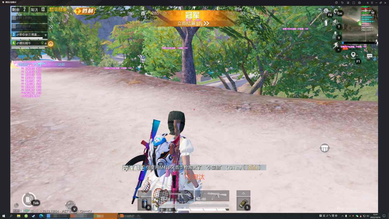 和平【涂山红红】辅助轻便直装工具，重现丝滑畅快体验